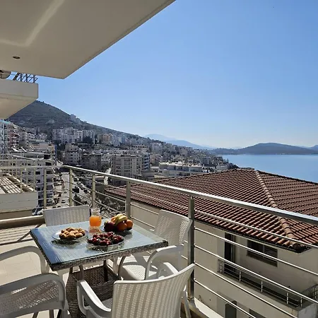 Apartment In Saranda With Stunning Sea Views شقة ساراندا