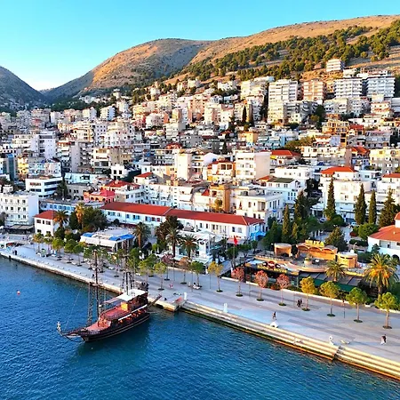 Apartment In Saranda With Stunning Sea Views شقة ساراندا